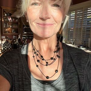 White House Black Market beaded necklace